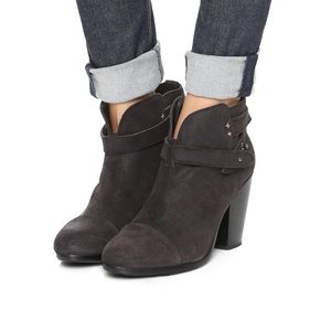 Rag & Bone Women's Harrow Suede Booties - Brown